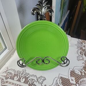 Fiesta Fiestaware Salad Dessert Plate shamrock green 7.5" Round Retired USA HLC